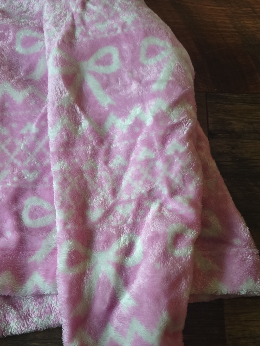 Pink Fleece Pullover Jacket - Picture 3 of 3